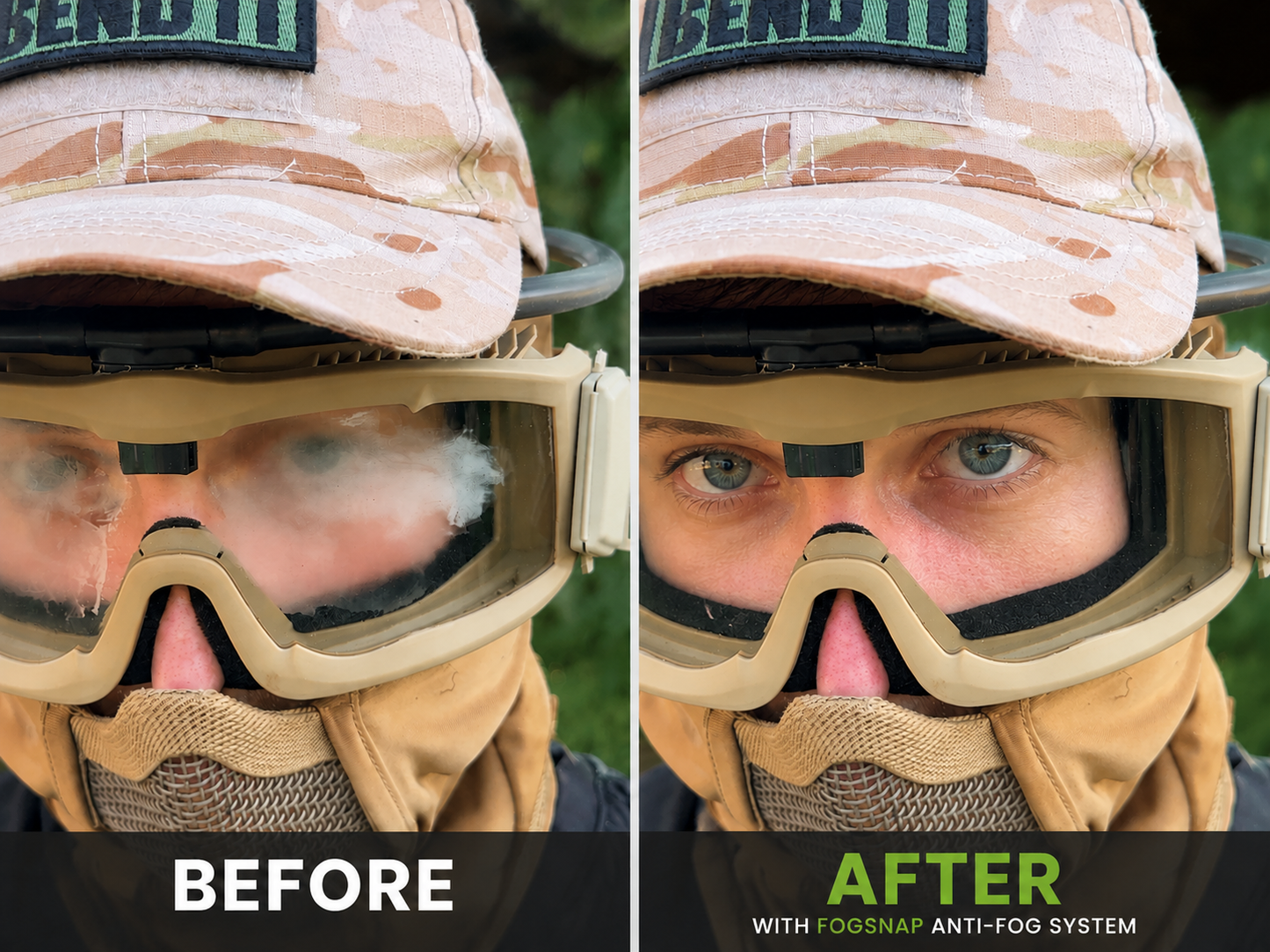 FogSnap™ Tactical Defog System