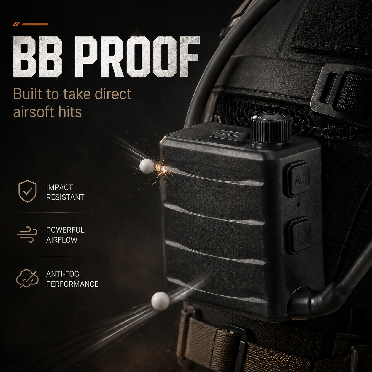 FogSnap™ Tactical Defog System